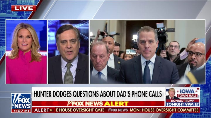  Hunter Biden is in flagrant contempt of Congress: Jonathan Turley