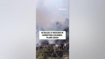 66 killed, dozens rescued after HORRIFYING plane crash in Colombia