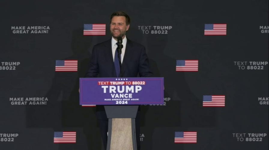 Trump running-mate Sen. JD Vance previews his speech to the Republican National Convention.
