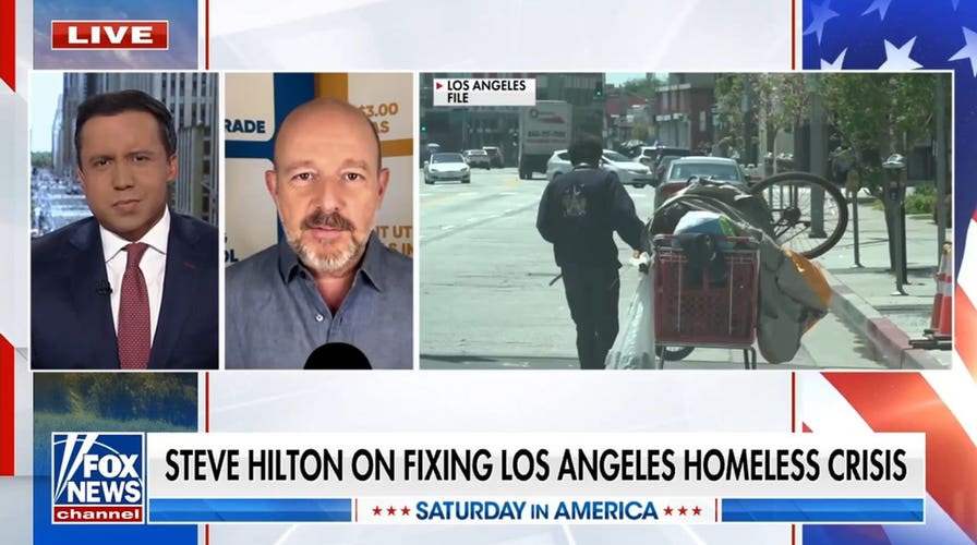 Steve Hilton slams California’s handling of Los Angeles homeless crisis