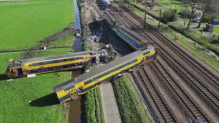 Passenger train in Netherlands derails, leaving 1 dead - Fox News