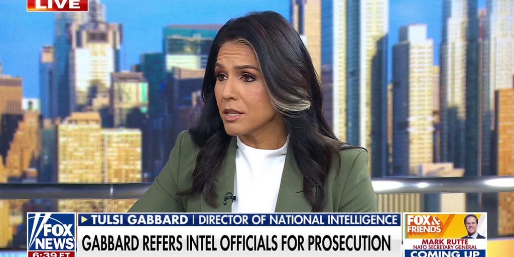 DNI Tulsi Gabbard refers alleged intel leakers for prosecution: 'Need to be held accountable'