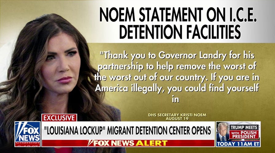 New Louisiana migrant detention center opens