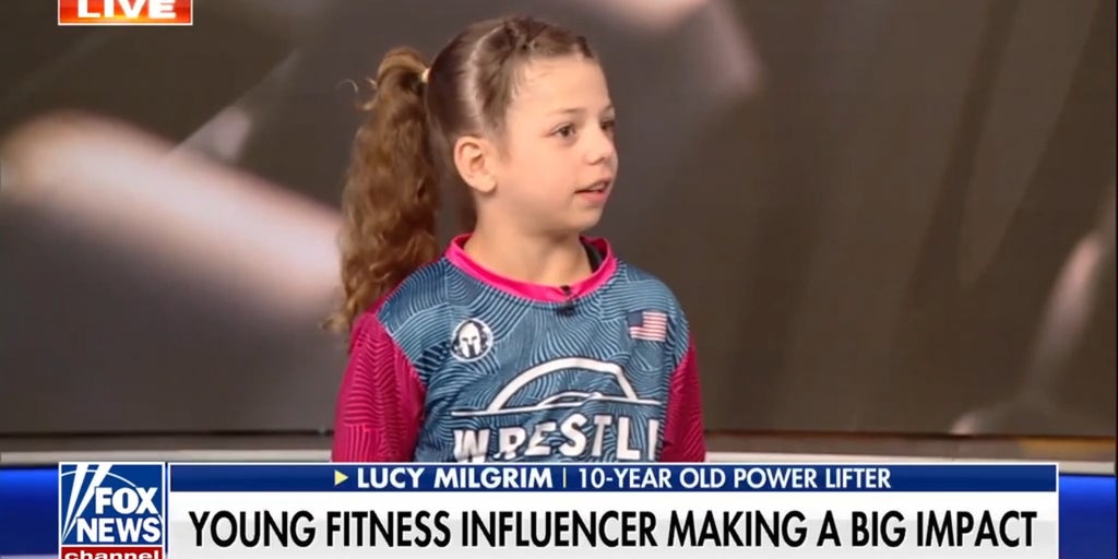 Young powerlifter Lucy Milgrim inspires kids to get active