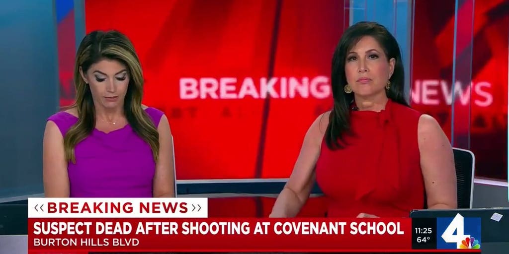 Nashville anchors give emotional coverage of school shooting | Fox News ...