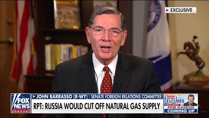 Sen. Barrasso: Russia using pipeline as 'cash cow to fund his aggression' amid conflict with Ukraine