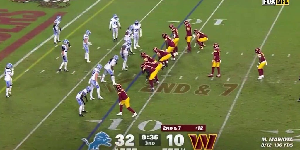 Trump joins FOX booth for Commanders' touchdown vs Lions