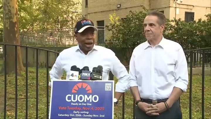 Mayor Eric Adams formally endorses former Gov. Andrew Cuomo