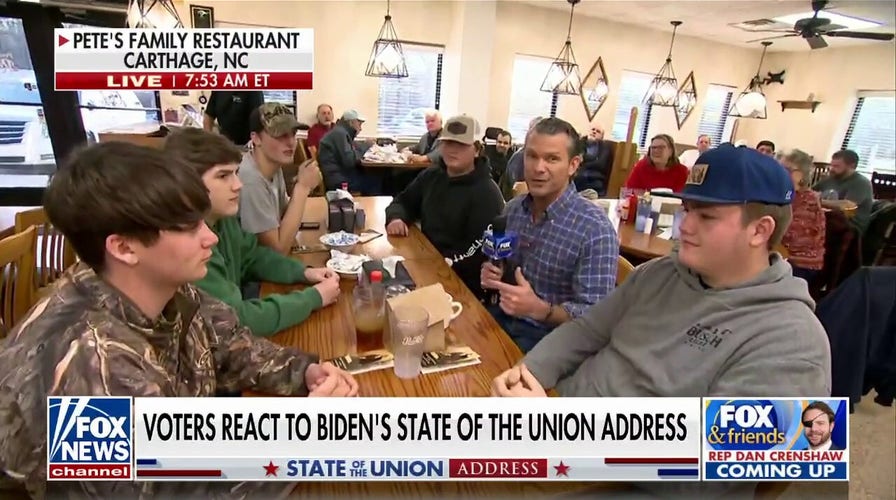 Young Americans voice economic concerns following Biden's State of the Union speech