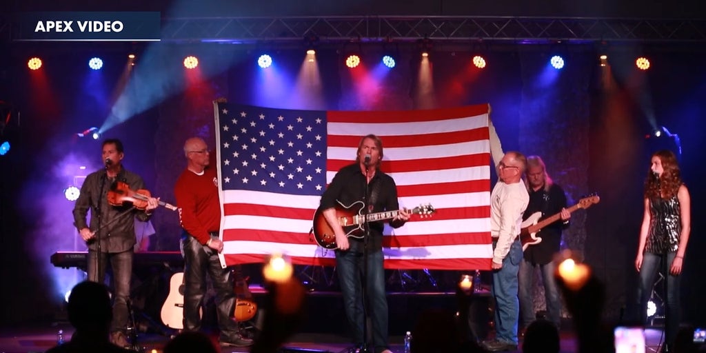 Singer Rockie Lynne 'Tribute to the Troops' motorcycle rides