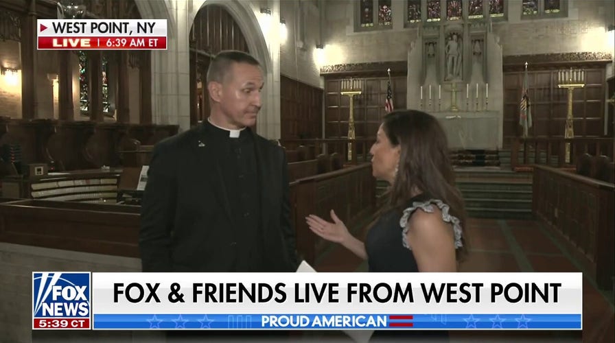 Learning the history of the West Point Chapel