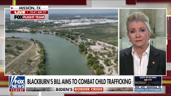Marsha Blackburn on her bill that aims to help combat child trafficking at the border