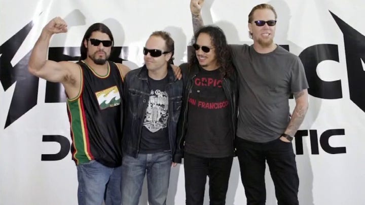 Metallica sues insurer over COVID-19 cancellations