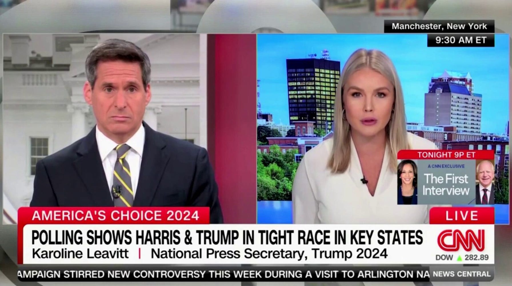 Trump Campaign Spokeswoman Attacks Harris' 