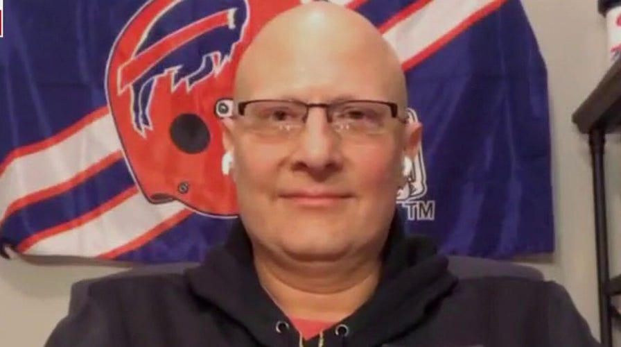 Buffalo Bills superfan celebrates beating cancer 