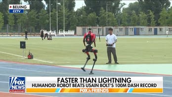 Humanoid robot beats Usain Bolt's 100m dash record at Beijing games