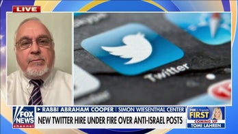 Rabbi slams Twitter over Middle East director's history of anti-Israel tweets: 'Their arrogance is bottomless'