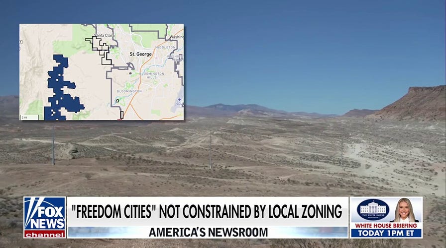 'Freedom Cities' projected arsenic zoning laws substance lodging crisis