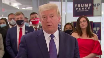 Trump thanks campaign staffers, predicts 'incredible night': 'Tremendous group of people'