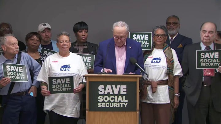 Schumer calls on Trump Social Security chief to resign