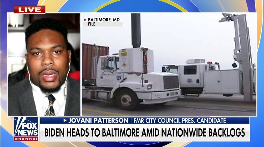 Biden heading to Baltimore during supply chain crisis