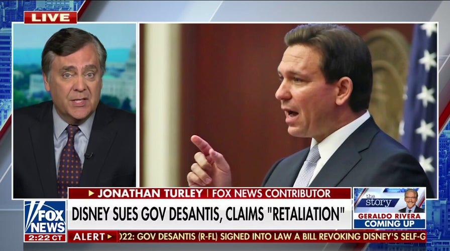 Jonathan Turley on Disney’s DeSantis lawsuit: This is a ‘hail Mickey’
