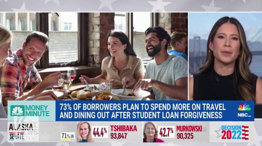 Amid economic woes, NBC News reports most student loan handout recipients spending money on ‘travel’, ‘dining out’