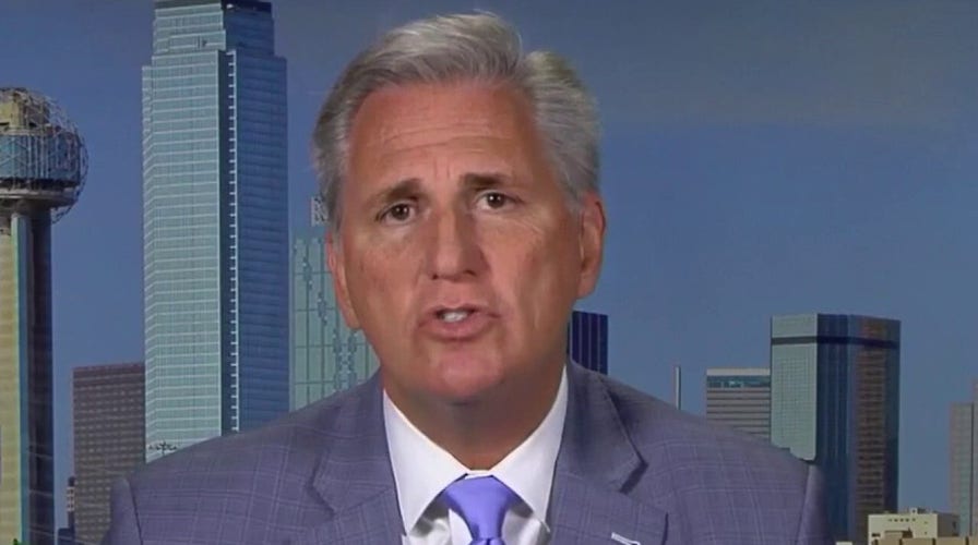 Rep. Kevin McCarthy on COVID-19 stimulus negotiations: Pelosi is playing a political game