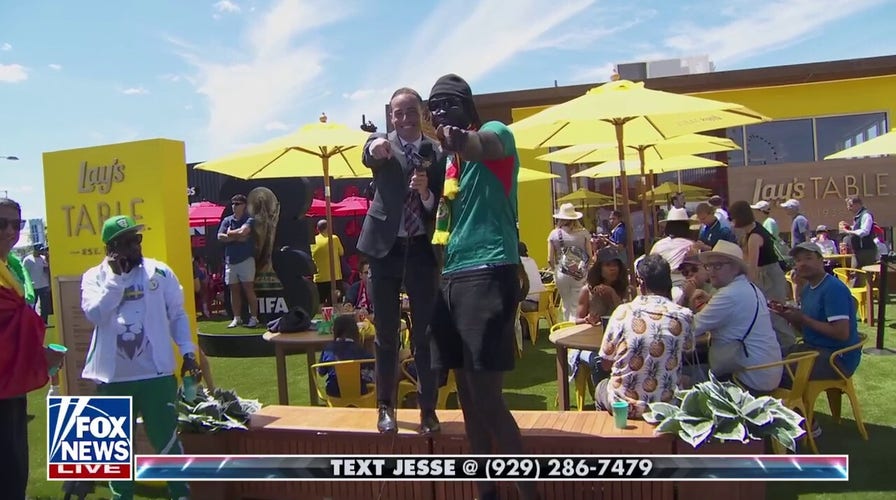 'Jesse Watters Primetime' hangs out with World Cup fans