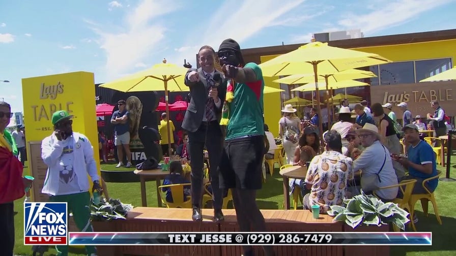 'Jesse Watters Primetime' hangs out with World Cup fans