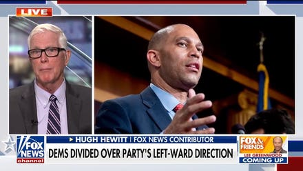 Jeffries distances himself from Democratic socialists as party divide deepens