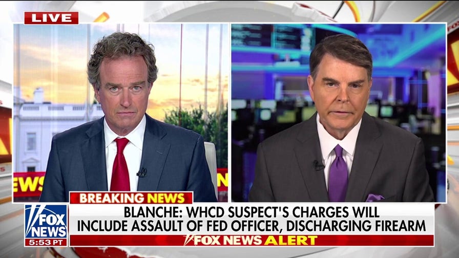 Charges against WHCD suspect will escalate in days ahead, Gregg Jarrett says