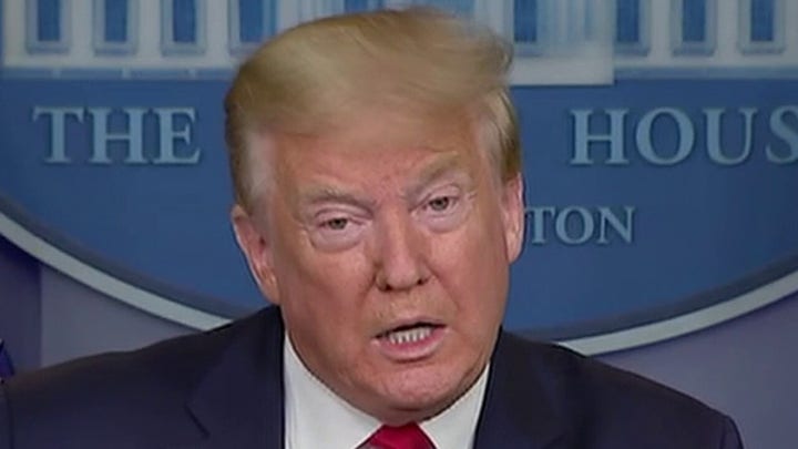 President Trump says America won't be locked down again if second coronavirus wave hits