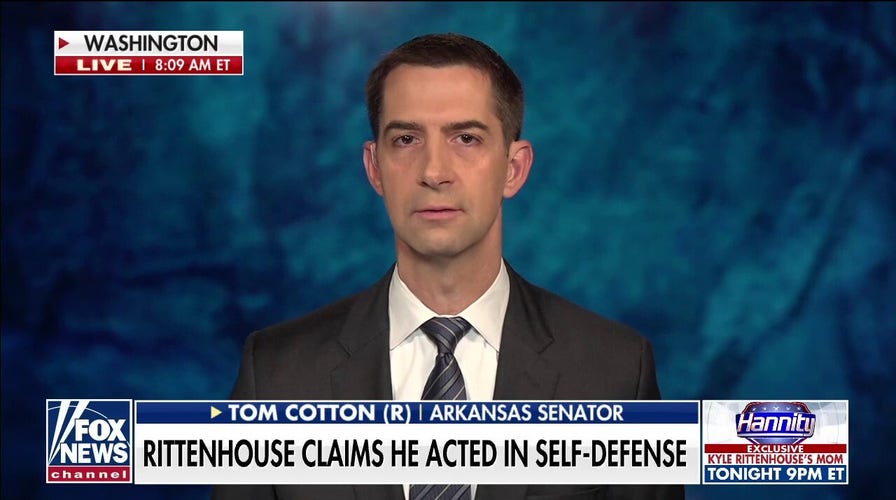 Tom Cotton slams Biden for Rittenhouse comment: Democrats 'do this all the time'