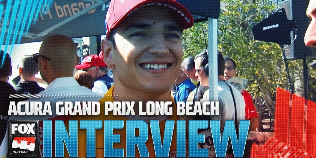 Alex Palou talks second place finish at Acura Grand Prix of Long Beach | INDYCAR on FOX