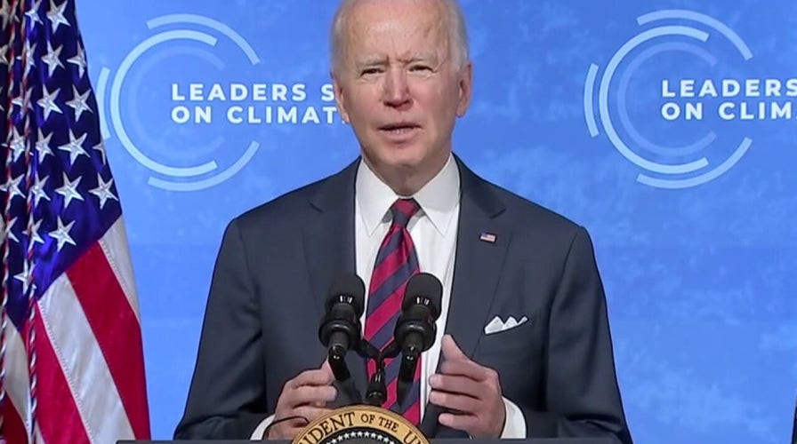 Biden pledges to slash greenhouse gas emissions in half by 2030