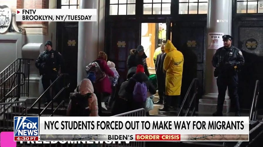 NYC students forced out of the classroom to make way for migrants