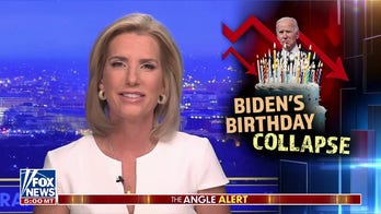 LAURA INGRAHAM: Biden's numbers are dropping faster than his words in mid-sentence