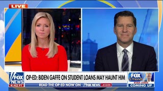 Will Cain on Joe Biden falsely claiming he passed loan debt relief - Fox News