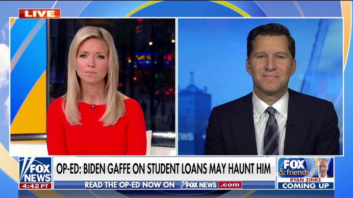 Will Cain on Joe Biden falsely claiming he passed loan debt relief