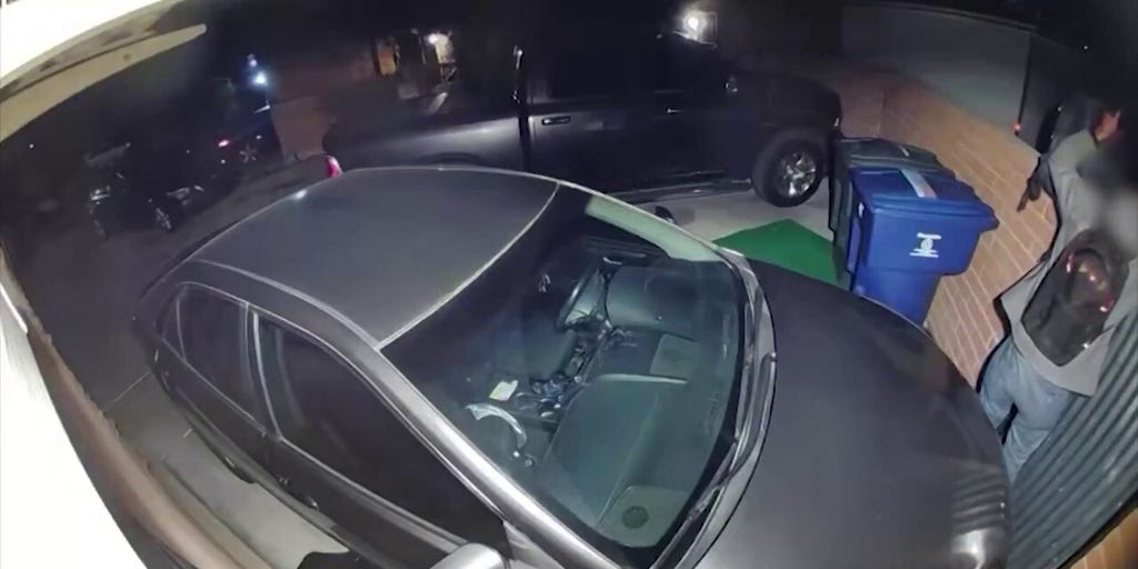 Person captured on surveillance camera on Tucson property