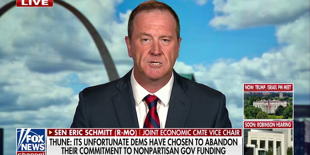 Chuck Schumer is 'afraid of his own shadow,' GOP sen says as shutdown looms