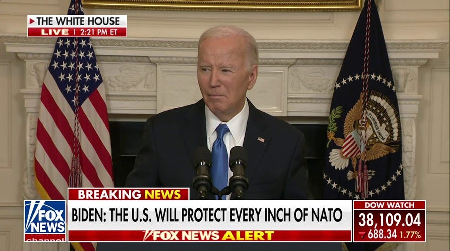 Biden on $95B Ukraine aid package: 'Opposing this is playing into Putin's hands'