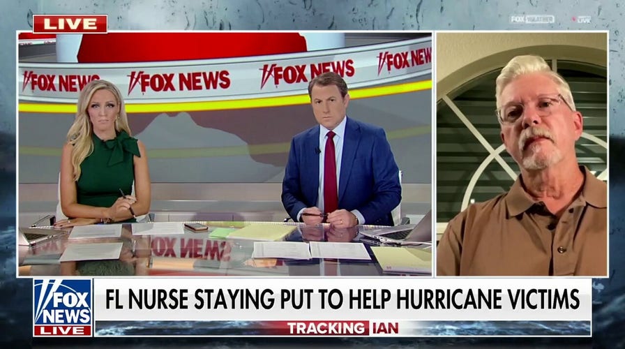 Florida nurse not evacuating Hurricane Ian to help storm victims
