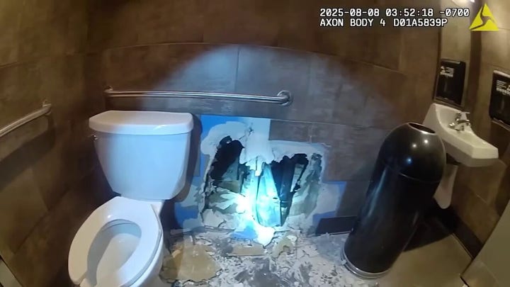 Burglars tunnel into Starbucks bathroom in overnight heist