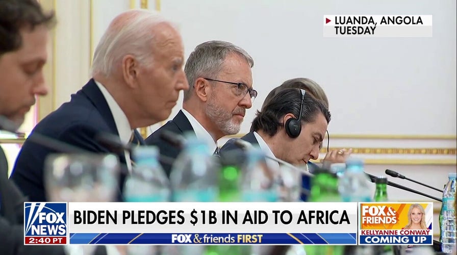Biden visits Angola, pledges $1B in aid to Africa