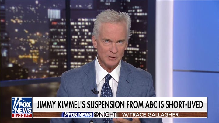 Trace Gallagher: Jimmy Kimmel didn't suffer a suspension, but an infraction
