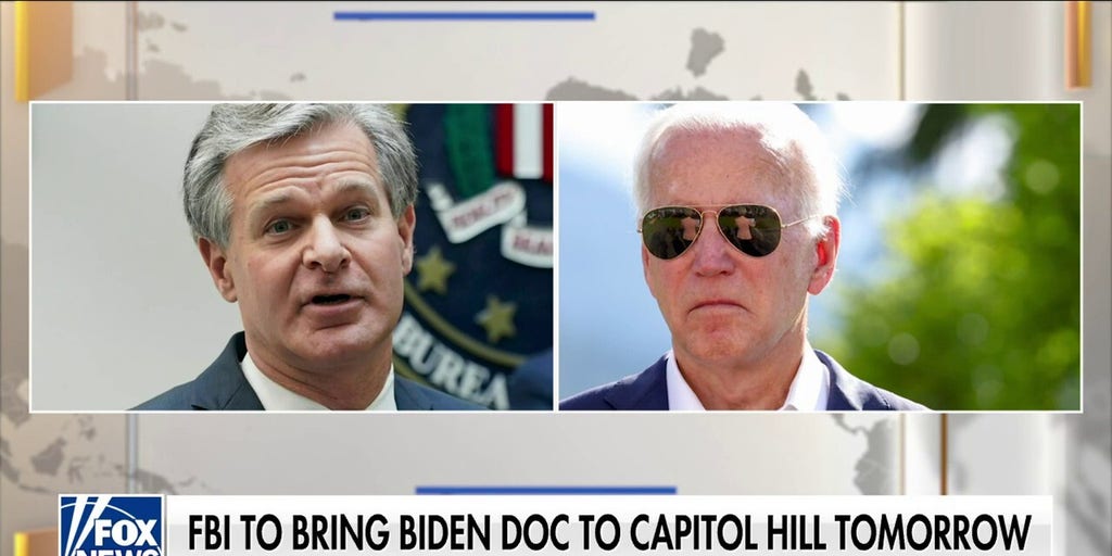 FBI To Deliver Key Biden Doc To Capitol Hill | Fox News Video