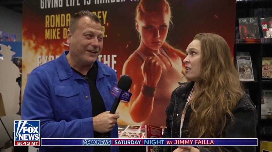 Ronda Rousey sizes up superheroes