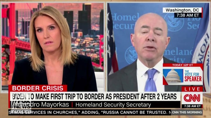 Mayorkas defends Biden not visiting border: 'The President knows the border very well'